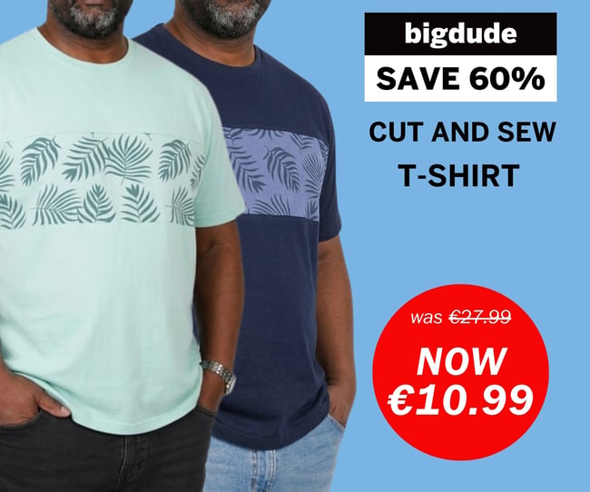 Bigdude weekly deal - T-Shirts now €10.99